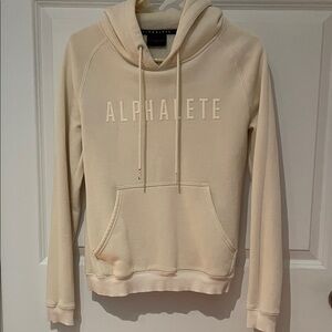 Alphalete Beige Hoodie